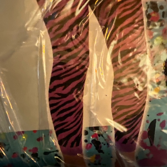 5 pc Neon Costume Totally Awesome accessories no Dress only accessories NEW - Picture 8 of 15